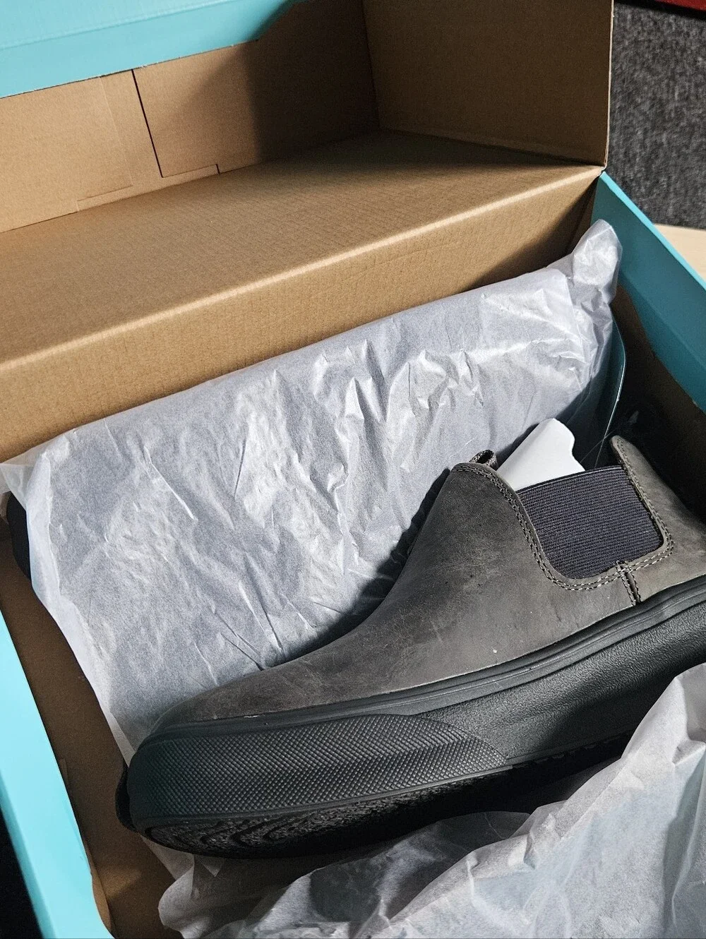 Reef Slip-On Loafers in Dark Brown Suede